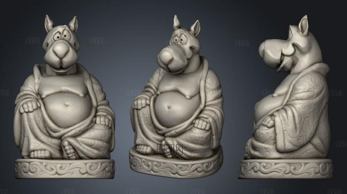 Scooby Doo Buddha (Tv Movies Collection) stl model for CNC