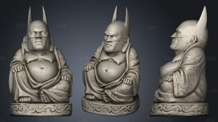 Batman Buddha 3d stl модель для ЧПУ