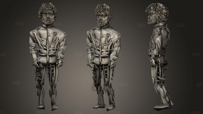 Peter Dinklage as Tyrion Lannister stl model for CNC