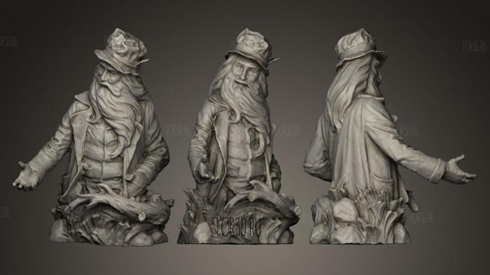 Tom Bombadil The Lord of the Rings stl model for CNC