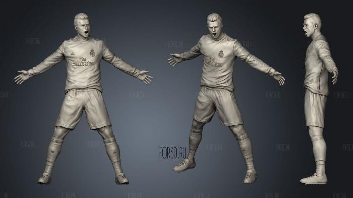 Ronaldo stl model for CNC