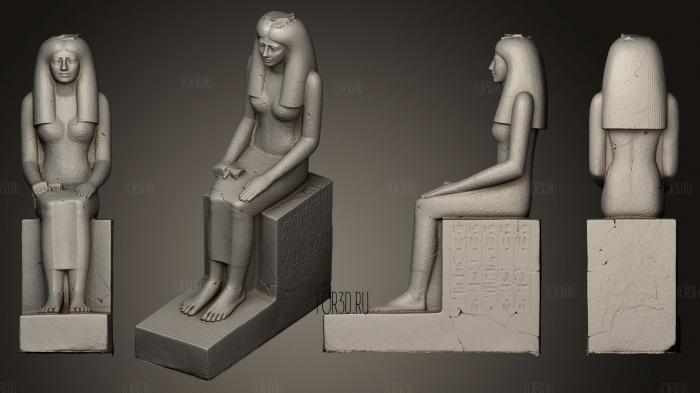 Statue of Lady Sennuwy 3d stl модель для ЧПУ