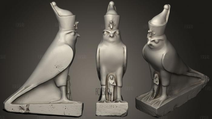Nectanebo The Falcon stl model for CNC