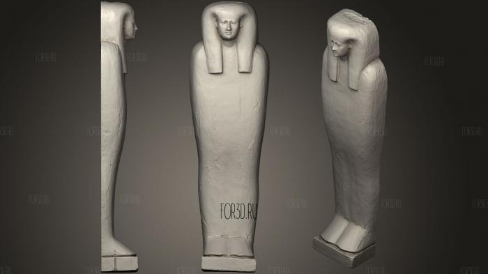 Coffin lid from the Mummy Irthorru stl model for CNC
