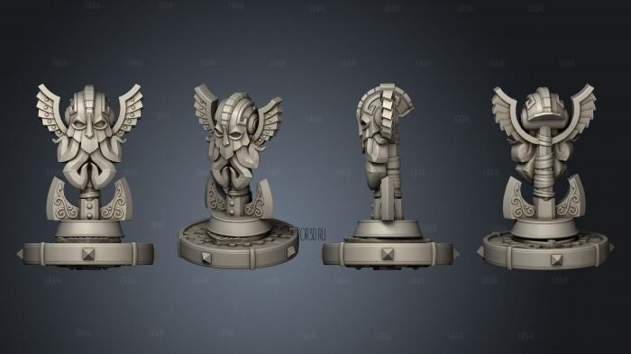 The idol of the Dwarves stl model for CNC