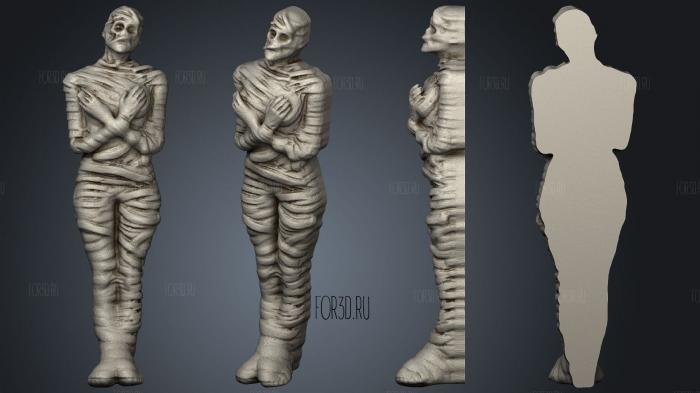 Mummy 3d stl модель для ЧПУ