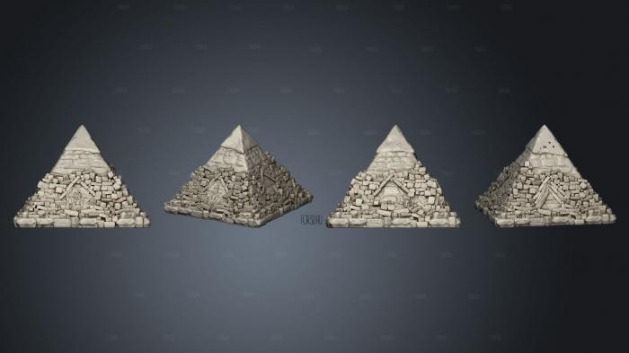Pyramid not playable 01 stl model for CNC
