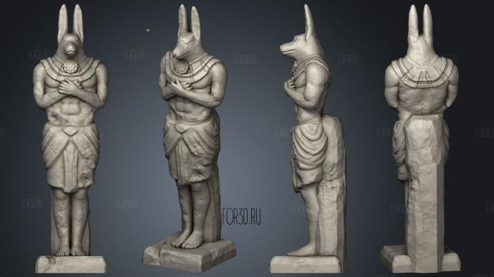 Statue 1 001 stl model for CNC