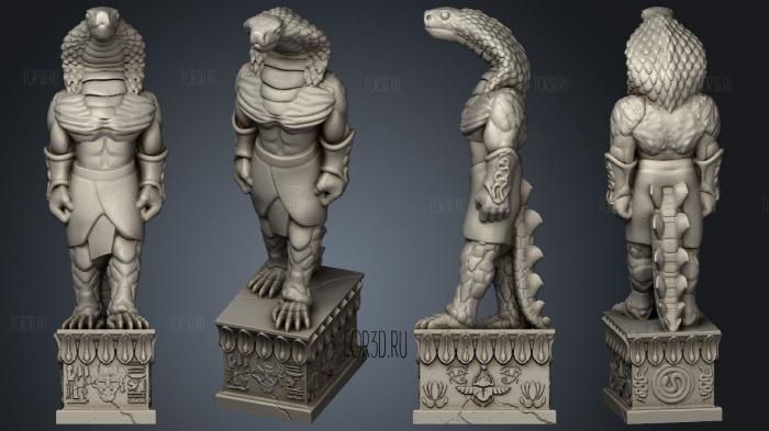 Статуя 1 3d stl модель для ЧПУ