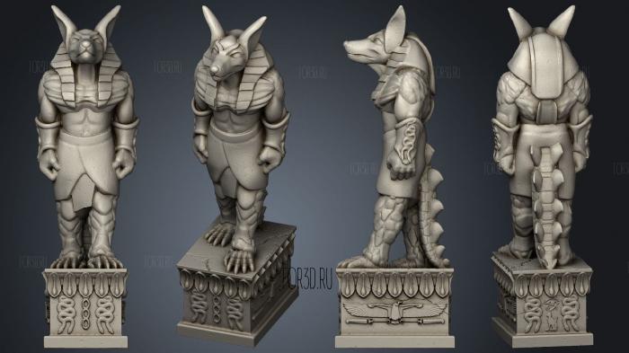 Статуя 3 3d stl модель для ЧПУ