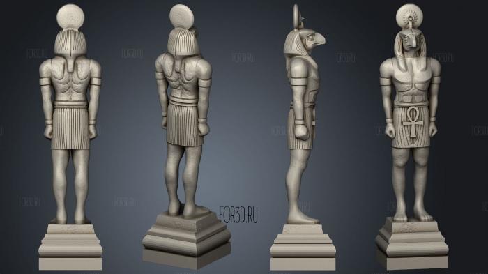 Statue 06 stl model for CNC