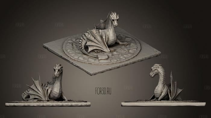 The Fairytale Dragon of Jin Czech Republic stl model for CNC