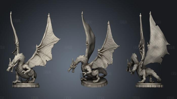 Dragonimpre stl model for CNC