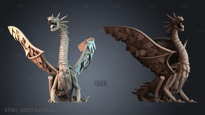 STKG_0623 stl model for CNC