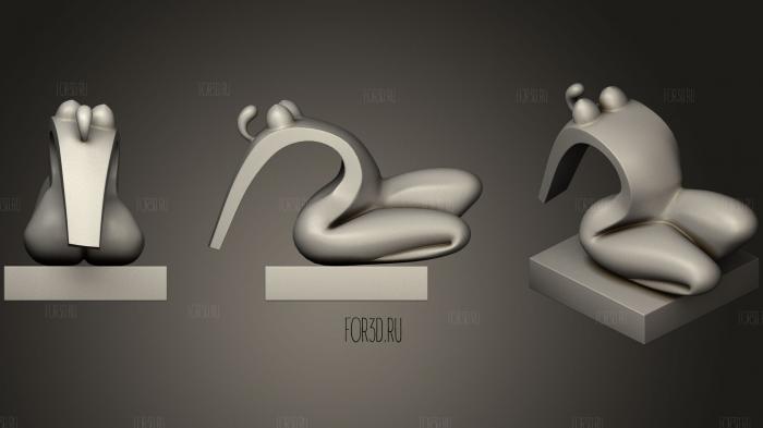 Female Sculpture Forms stl model for CNC