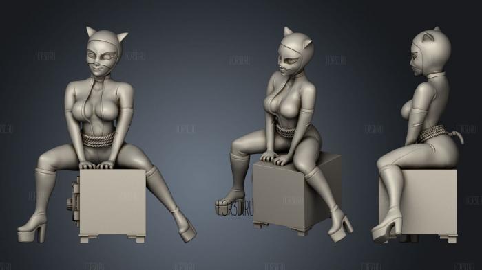 Catwoman Empire Figures stl model for CNC