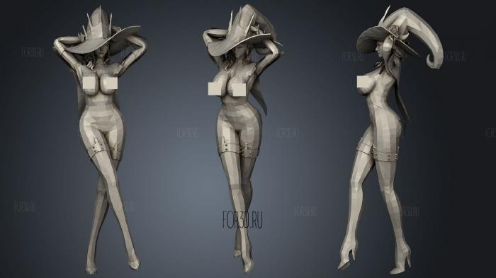Hestia and Adultery stl model for CNC