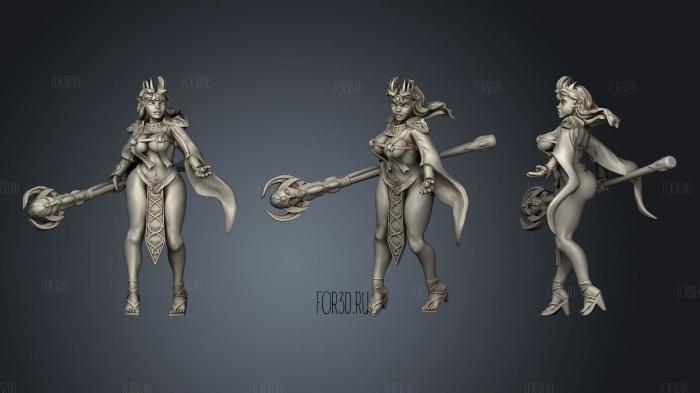 Highelfpinup 3d stl модель для ЧПУ