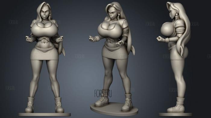 Layla Mactyre stl model for CNC