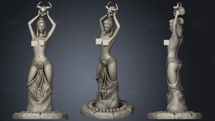 Livana Topless stl model for CNC