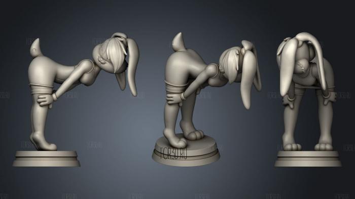 Lola Bunny 2 Looney Tunes stl model for CNC