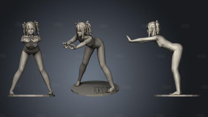 Marie rose nude stl model for CNC