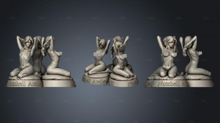 Nutshell Atelier Elf stl model for CNC