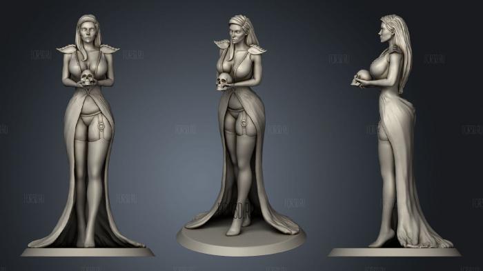 Ophelia stl model for CNC