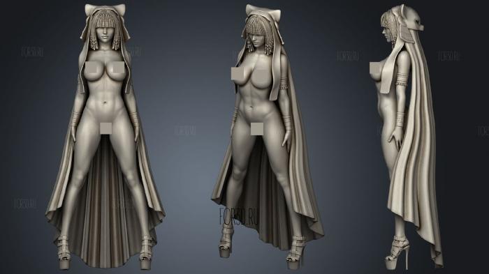 Sexy Witch stl model for CNC