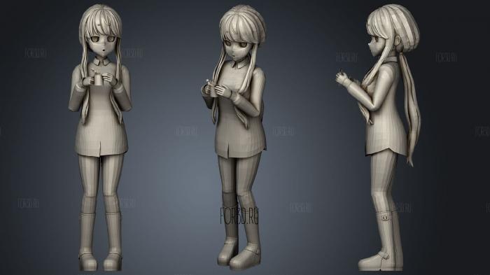 Shima Rin stl model for CNC