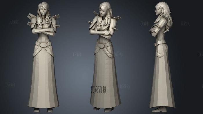 Sith Sorcerer stl model for CNC