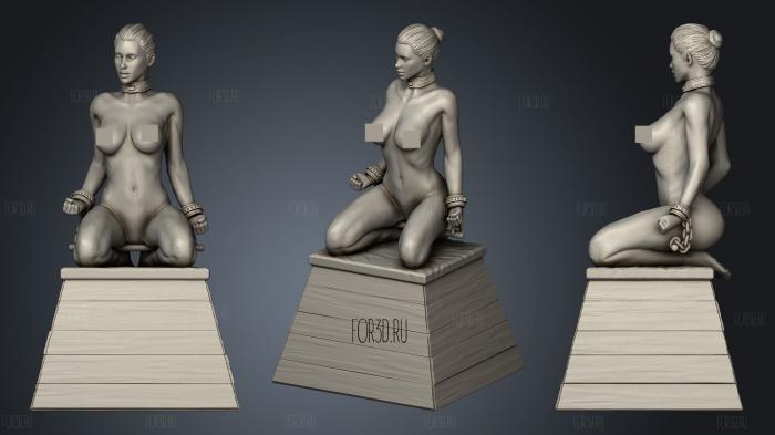 Slave 01 stl model for CNC