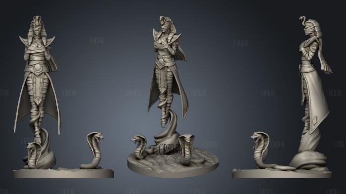 Snake Whisperer stl model for CNC