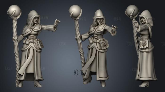Witch stl model for CNC