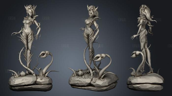 Zyra fixed stl model for CNC