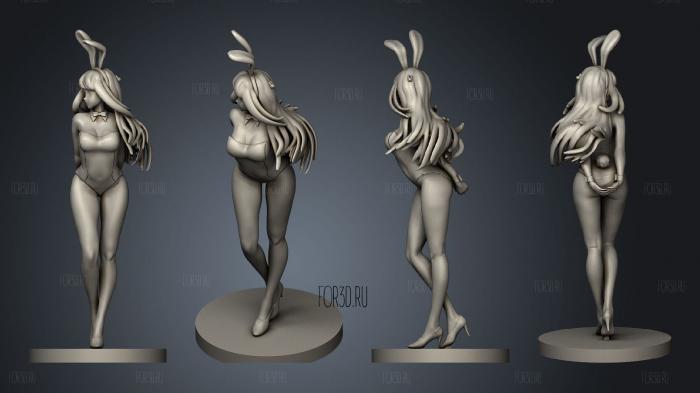 Bunny Girl Mai Sakurajima stl model for CNC