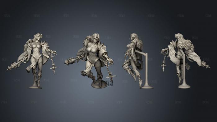 Cleric stl model for CNC