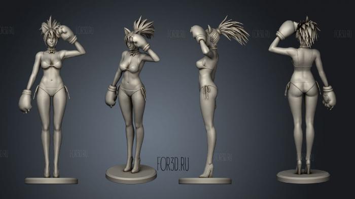 Leona Bikini 3d stl модель для ЧПУ