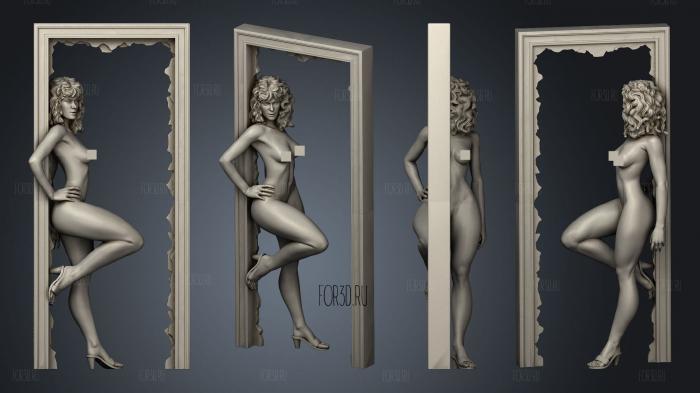 Lisa single high heels naked 3d stl модель для ЧПУ