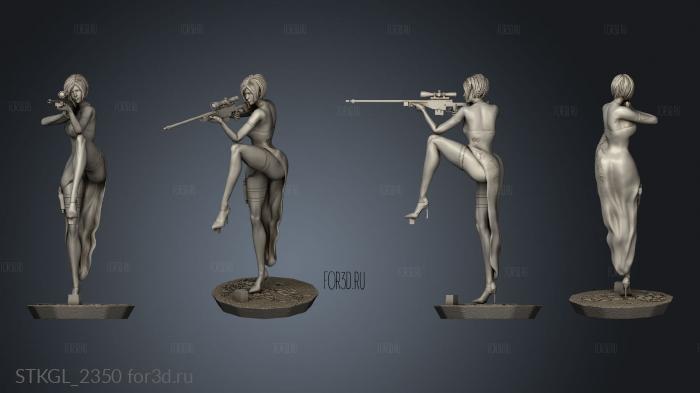 Ada Wong Nation Rodera stl model for CNC