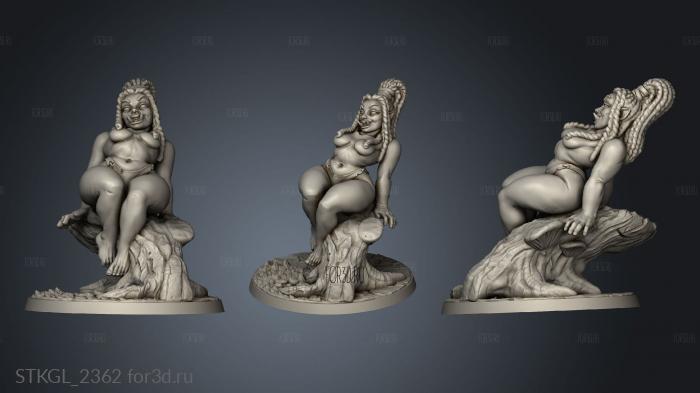 AG Ogre Marauders Grozna Pinup stl model for CNC