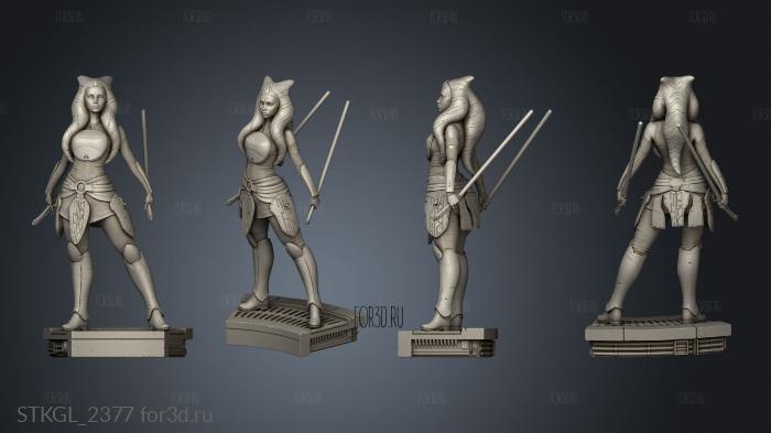 Ahsoka Tano NSFW Lailson Camini stl model for CNC