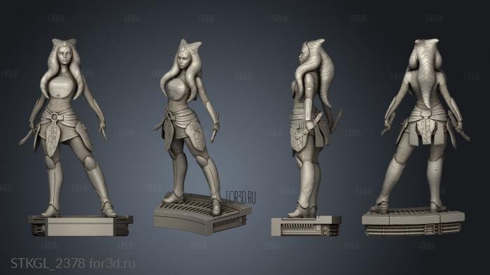 Ahsoka Tano NSFW Lailson Camini stl model for CNC