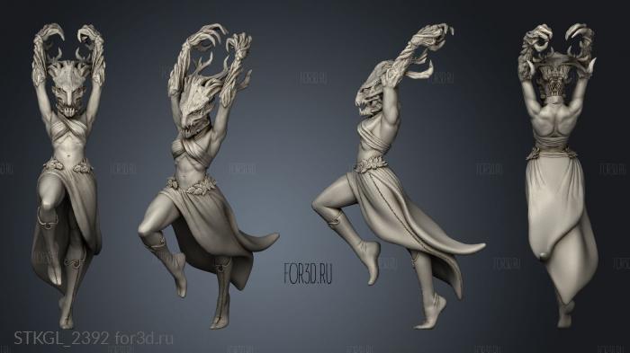 Alavar The Going Dishes Cursed wich Abnoba stl model for CNC