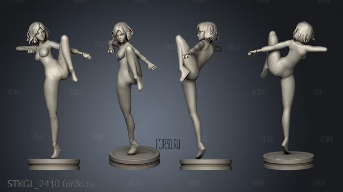 Alita Battle Angel stl model for CNC