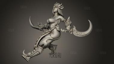 Амира-Бандитка 3d stl модель для ЧПУ
