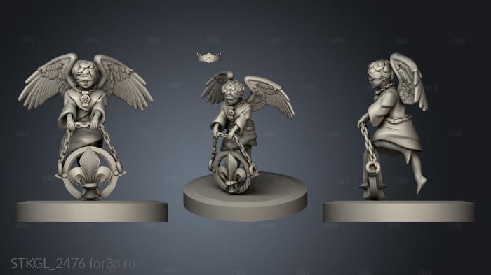 Anime Cherubs Minigames stl model for CNC