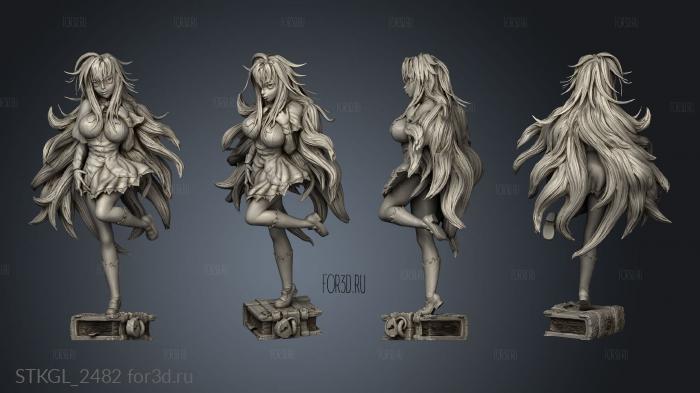 Anime Girl NSFW Chivas stl model for CNC