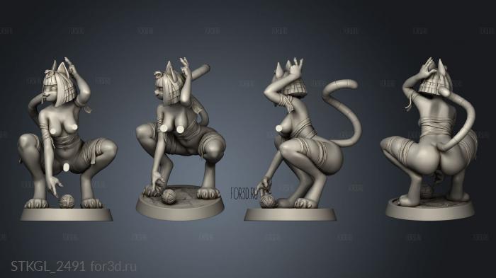 ankha nsfw stl model for CNC