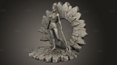 Невеста Солнца 3d stl модель для ЧПУ
